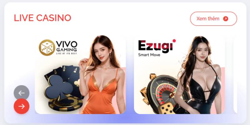Giới thiệu về Live Casino Max88