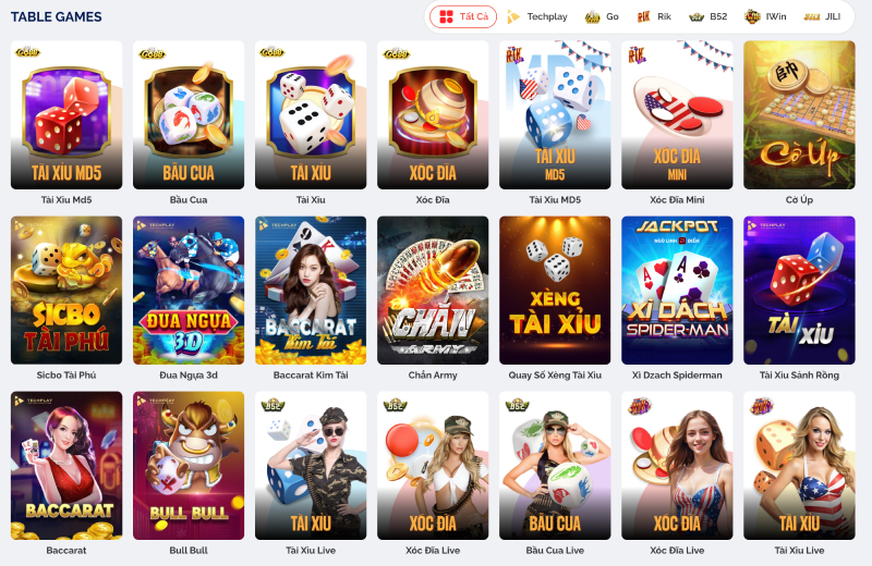 Tổng quan về Table Game tại Max88