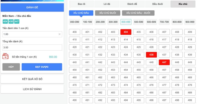 xiu chu lo de mien nam